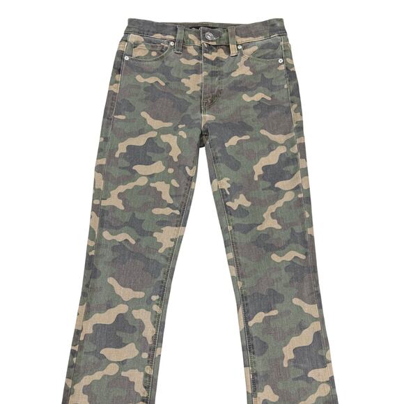 NWT HUDSON Barbara High Waist Super Skinny Ankle Jean Sz 23 Worn Camo - Picture 3 of 10